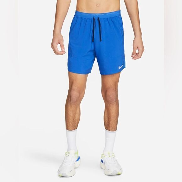 Nike Dri-Fit Stride 7" 2-in-1 Blue Running Shorts - Picture 1 of 11